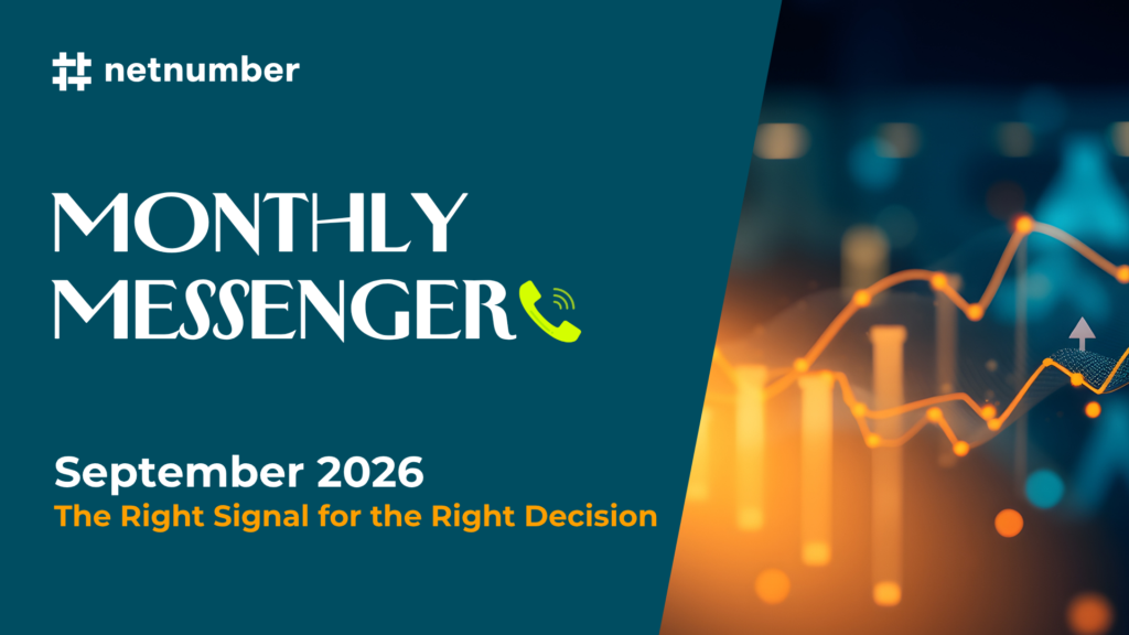netnumber monthly messenger September 2026